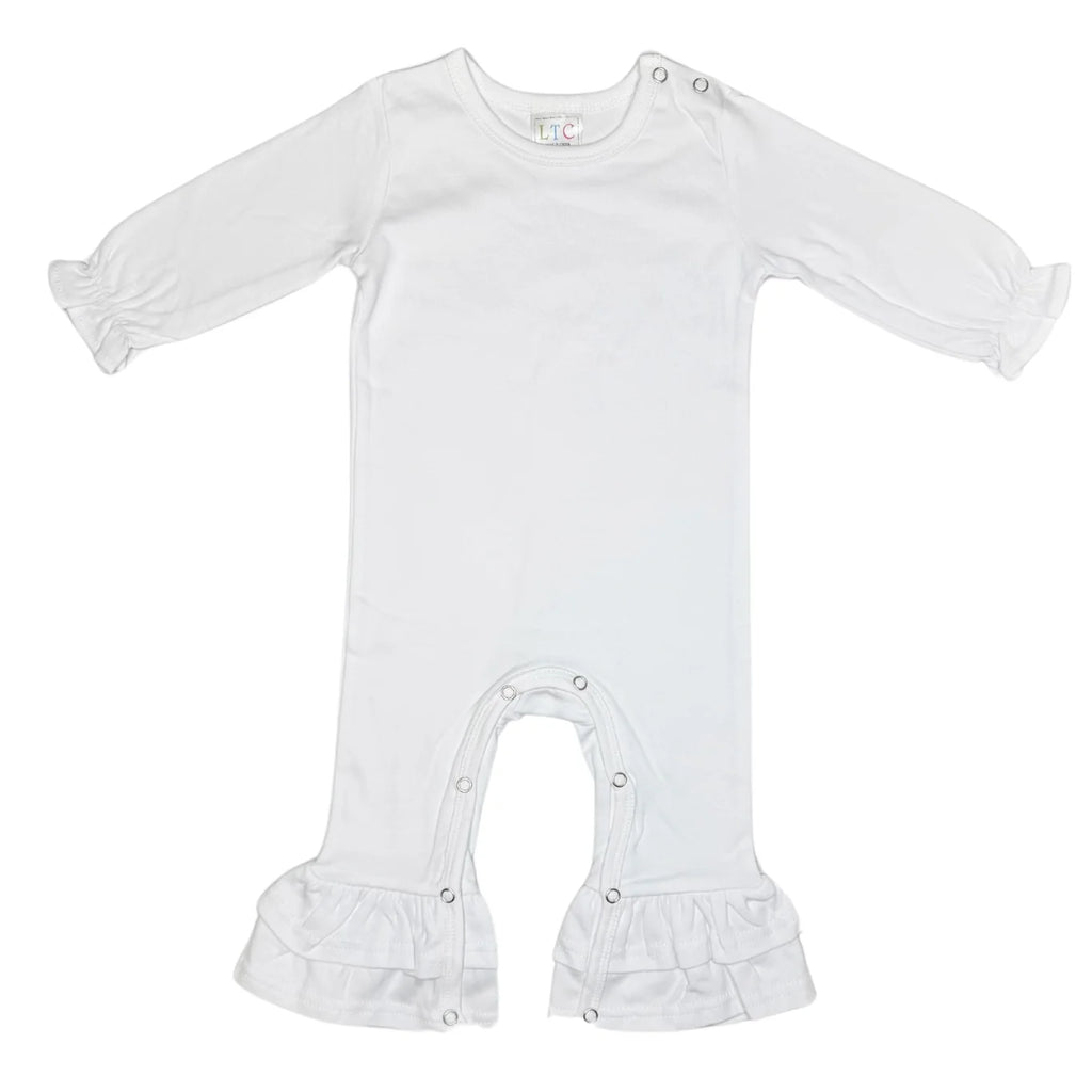 Girls Double Ruffle Jumper
