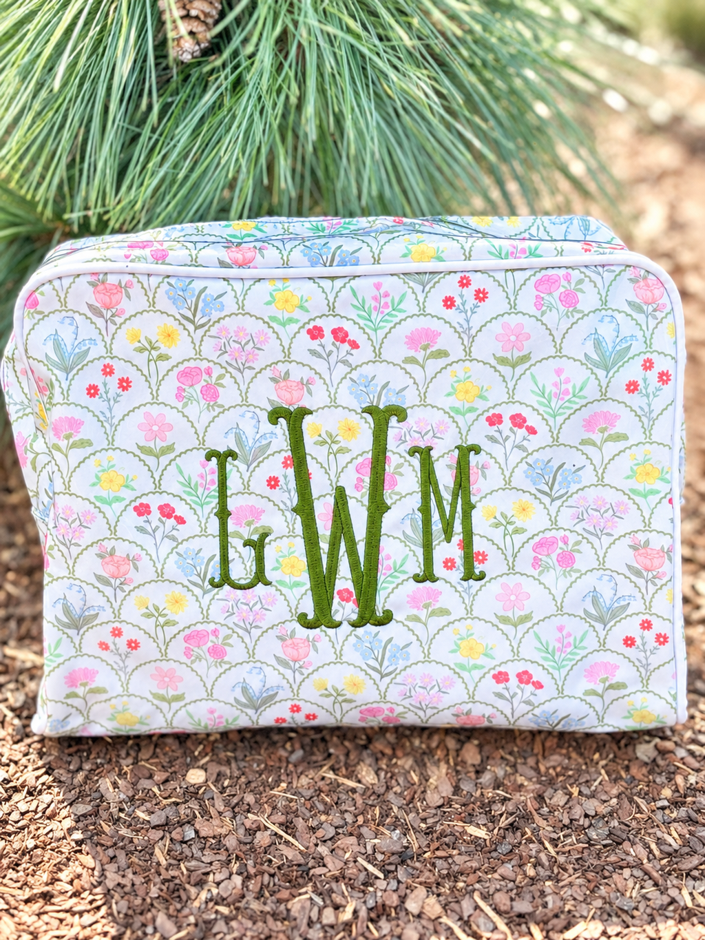 Wipeable XL "All The Things" Cosmetic Bags
