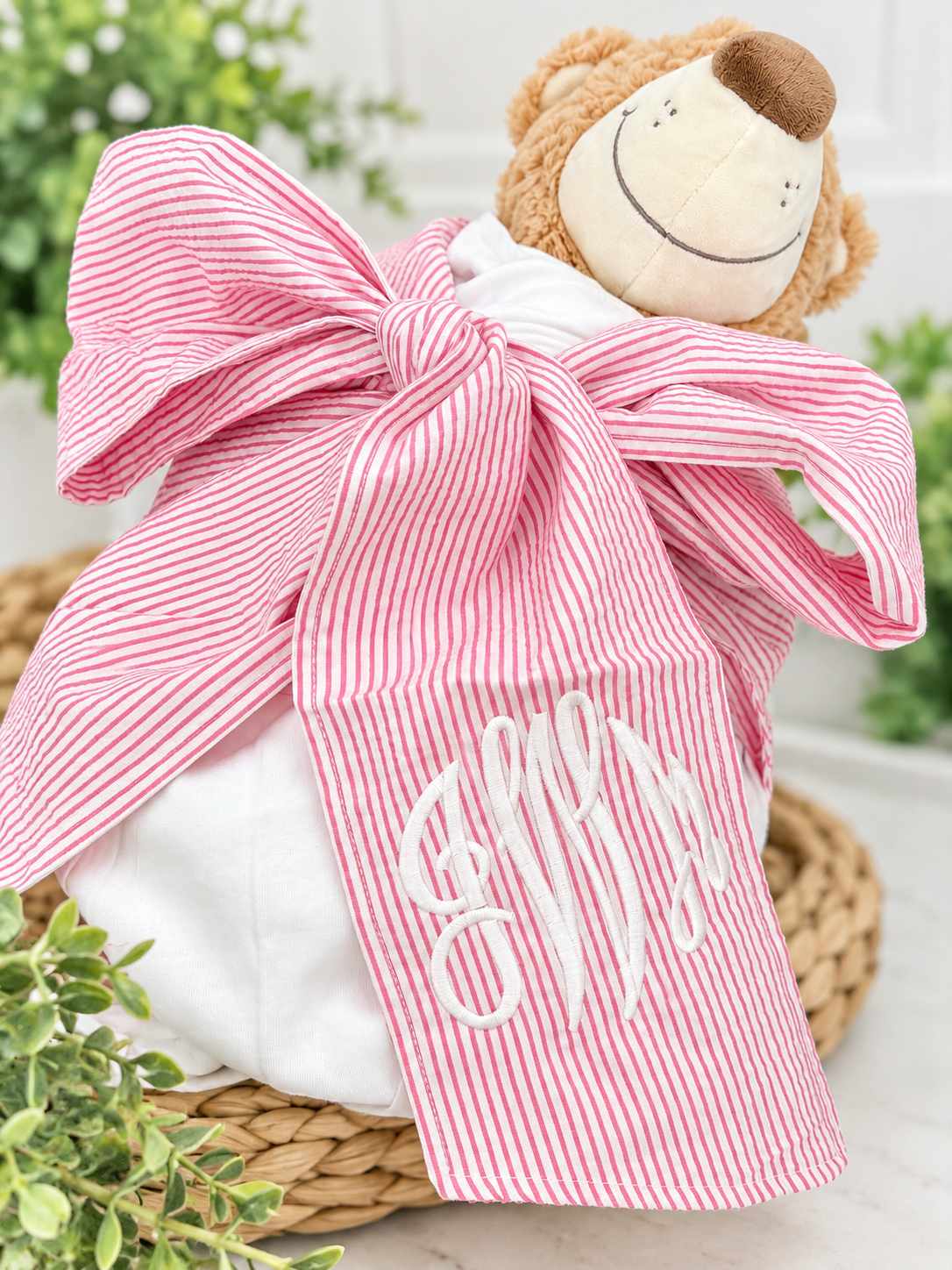 Seersucker Swaddle