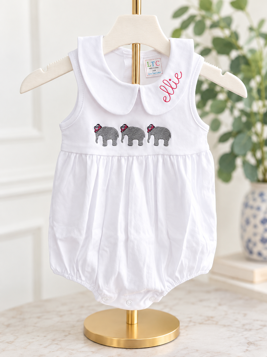 Unisex Elephant Hat Bubble