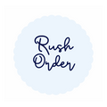 Rush Order Item